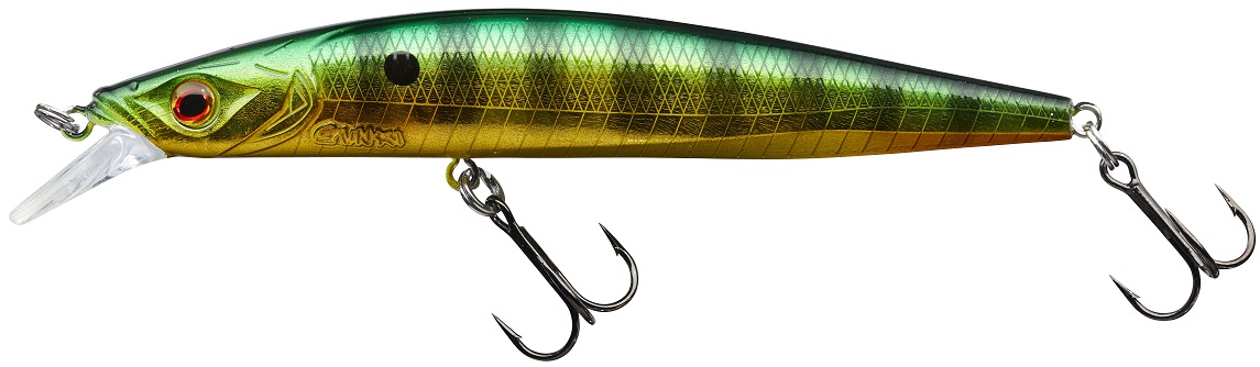 Gunki wobler gamera slim sp fire gold perch - 12,8 cm 21 g