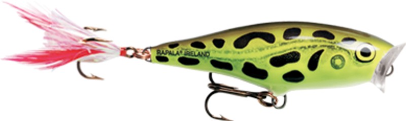 Rapala wobler skitter pop top water fresh lf - 7 cm 7 g