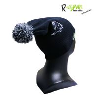 R-spekt Detská čiapka PomPom DUO beanie tm.modrá (5)