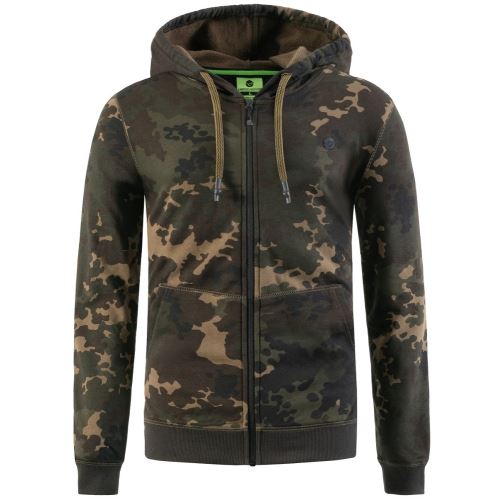 Korda Mikina Zip Hoodie Dark Kamo