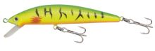 Kamasaki Wobler Minnow Zelená-Žltá 9,5 cm 3 g