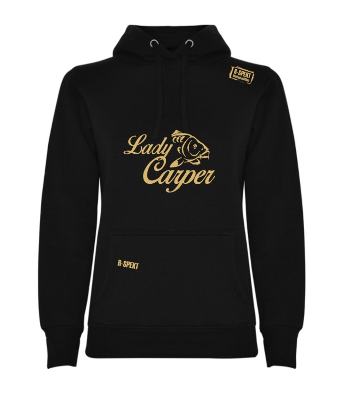 R-spekt mikina s kapucňou lady carper gold - xxl