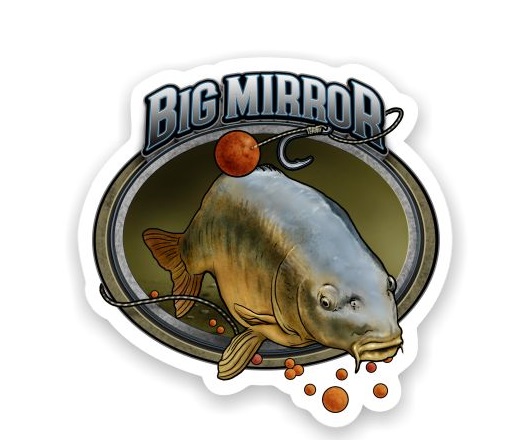 E-shop 4anglersdesign samolepka 06 big mirror