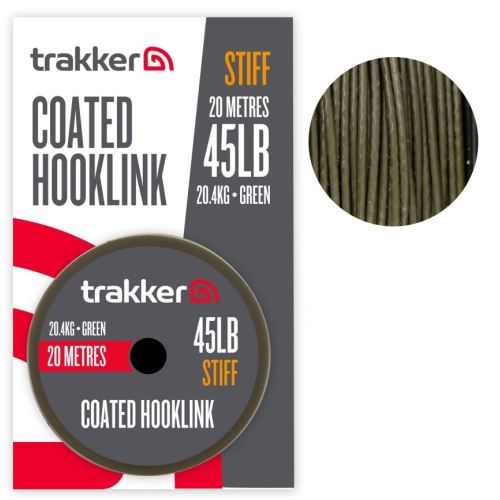 Trakker Náväzcová Šnúra Stiff Coated Hooklink 20 m