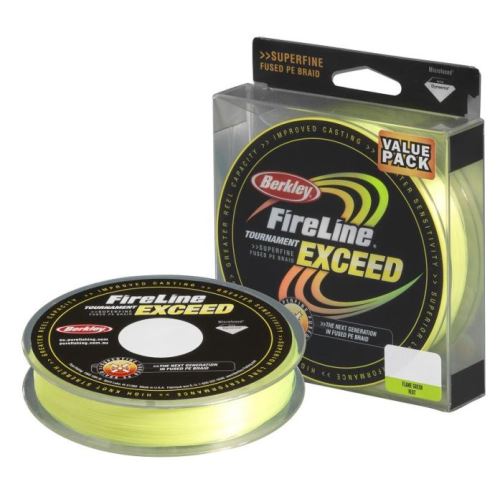 Berkley Spletaná šnúra Fireline Exceed 270 m fluo zelená