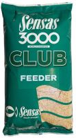 Sensas Kŕmenie 3000 Club 1 kg-Feeder