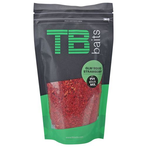 TB Baits PVA Stick Mix GLM Squid Strawberry - 200 g