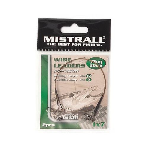 Mistrall Oceľové Lanko Wire Leaders 30 cm