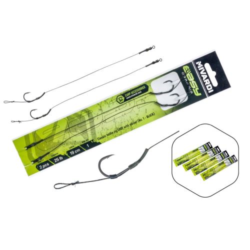 Mivardi Nadväzec Classic Boilies Rig Easy S Očkom 2 kusy 25 lb