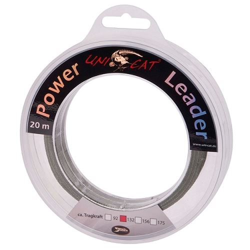 Uni Cat Nadväzcová šnúra Power Leader Grey 20 m