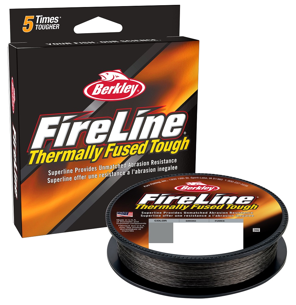 Berkley splietaná šnúra fireline fused original smoke 300 m - 0,10 mm 6,2 kg