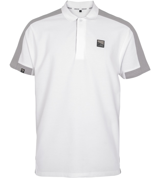 E-shop Preston innovations tričko core collection polo white - m
