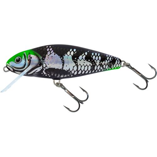 Salmo Wobler Perch Floating Holo Dark Green Head