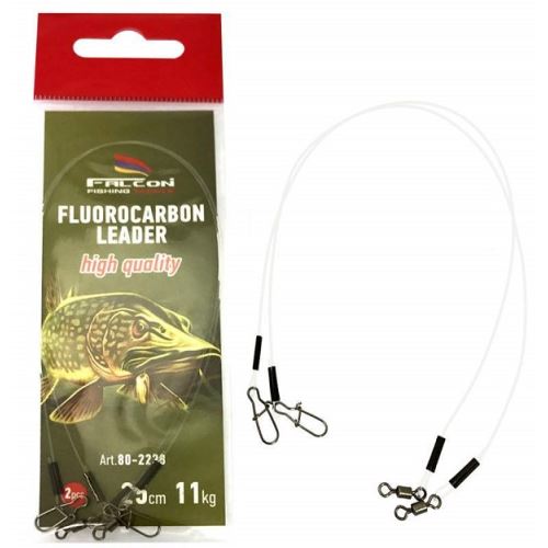 Falcon Fluorocarbon Leader 25 cm 2 ks