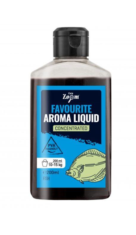 Carp zoom booster favourite aroma liquid 200 ml - ryba