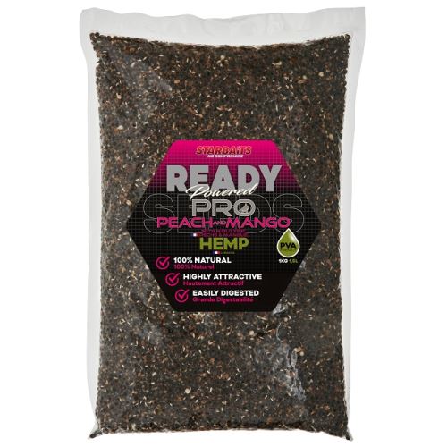 Starbaits Konope Ready Seeds Pro Peach Mango 1 kg