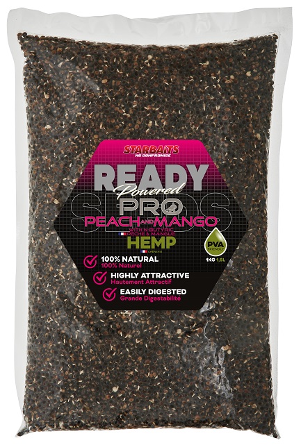 Starbaits konope ready seeds pro peach mango 1 kg