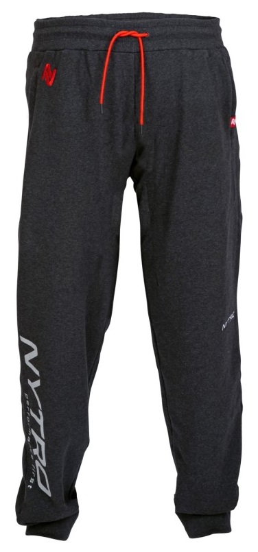 Nytro tepláky joggers dark marl grey - m