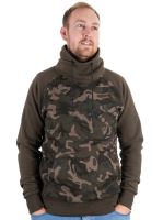 Fox Mikina Khaki Camo High Neck - S