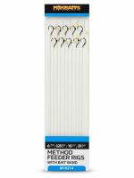 Mikbaits Method Feeder Nadväzce S Elastickým Krúžkom 10 ks - Veľkosť háčika 6