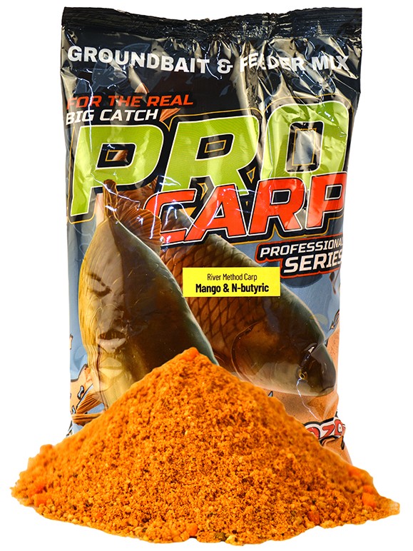 E-shop Benzar mix krmítková zmes pro carp 1 kg - river method - mango kyselina maslová