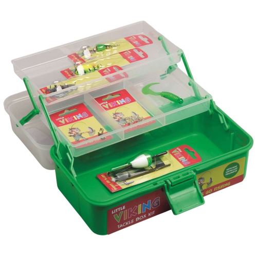 Kinetic Kufrík Little Viking Tackle Box Kit Green