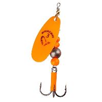 Savage Gear blyskáč Caviar Spinner Fluo Orange-Veľkosť 4 14 g