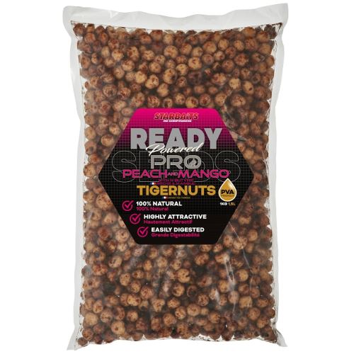 Starbaits Tigrí Orech Ready Seeds Pro Peach Mango 1 kg