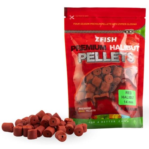 Zfish Chytacie Pelety Premium Halibut Pellets Red Halibut 200 g