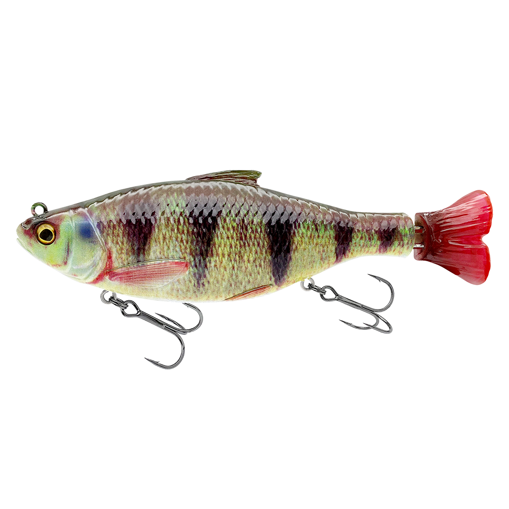 Savage gear 3d hard pulsetail slow sinking perch - 13,5 cm 40 g