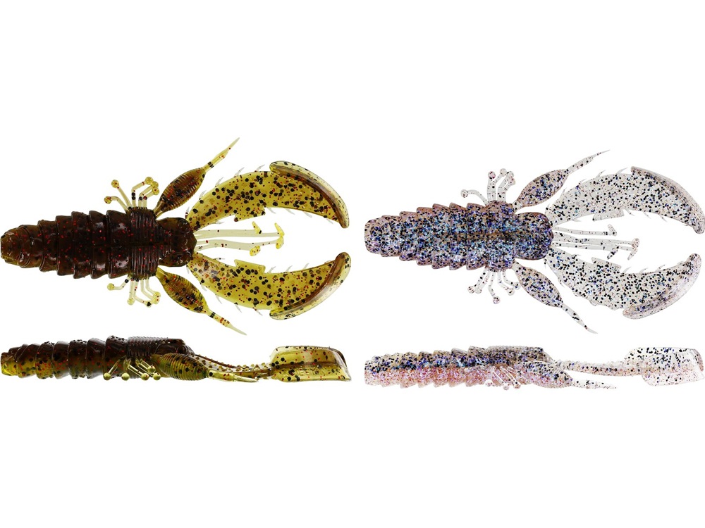 E-shop Westin gumová nástraha chebu rig crecraw r 'n r dark water mix 2 ks 6,5 cm 7 g