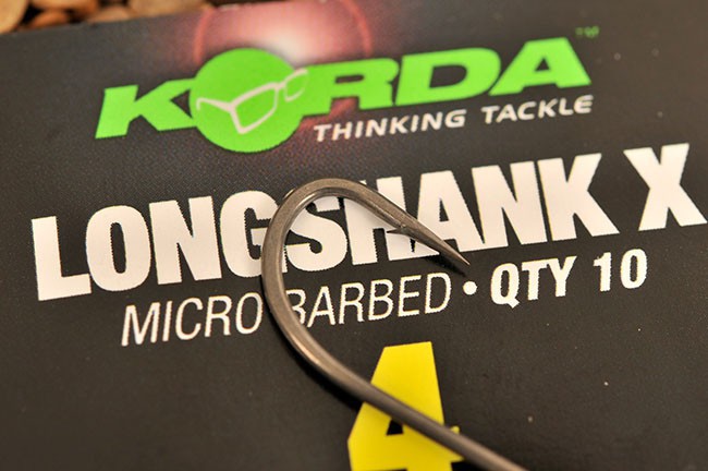 Korda háčiky long shank x 10 ks - veľkosť 6