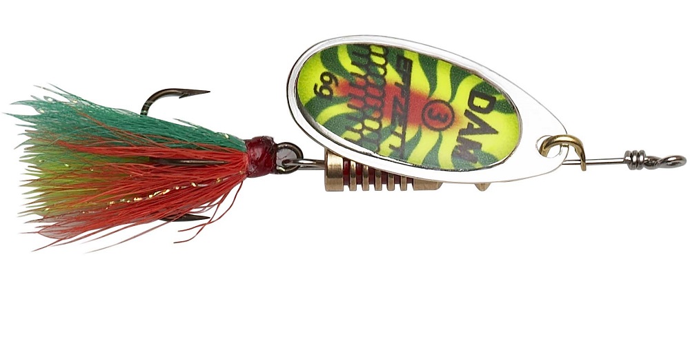 Dam blyskáč effzett standard spinner dressed fireshark - veľkosť 2 - hmotnosť 4 g