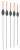 Matrix Plavák Carp Steady Pole Floats