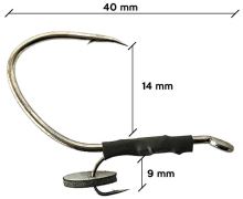 Hell-Cat Háčik Hook Live Bait Catfish (1)