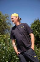 Black Cat Tričko Chase Dreams Black Tee (3)