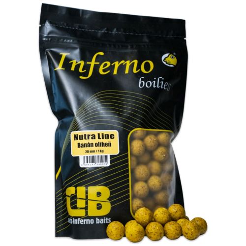 Carp Inferno Boilies Nutra Line Banán Oliheň