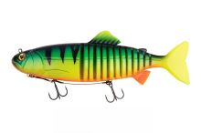 Fox Rage Gumová Nástraha Jointed Replicants Fire Tiger UV - 32 cm