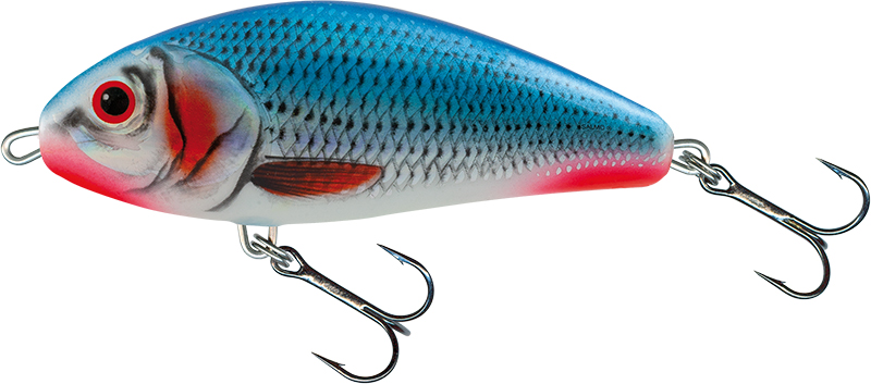 Salmo wobler fatso sinking bleeding blue shad 12 cm