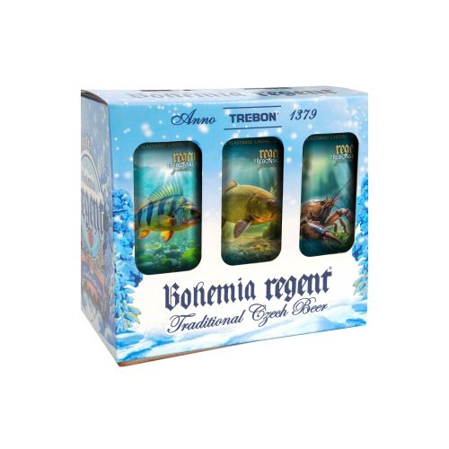 Bohemia Regent Pivo Darčekový Kartón Zimná Vodná Ríša 6x 0,5 l