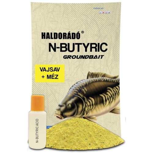 Haldorádó Krmítková Zmes N-Butyric Groundbait Kyselina Máselná 800 g + 50 ml Aróma