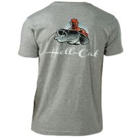 Hell-Cat Tričko Hell-Cat Style Šedé (1)