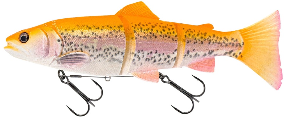 E-shop Savage gear gumová nástraha 3d line thru trout golden albino - 25 cm 193 g