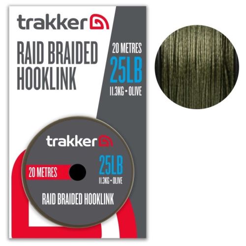 Trakker Náväzcová Šnúrka Raid Braided Hooklink 20 m