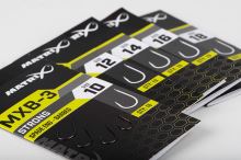 Matrix Háčiky MXB-3 Barbed Spade End Black Nickel 10 ks (3)