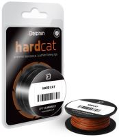 Delphin Náväzcová Sumcová Šnúra HARD CAT červeno-hnedá 1,1 mm 100 kg 10 m