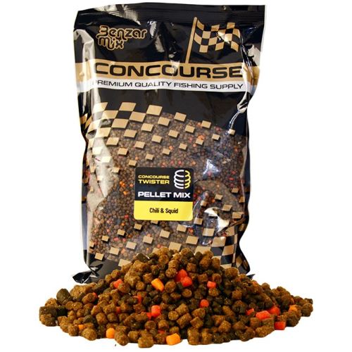 Benzar Mix Mikro Pelety Concourse Twister Pellet Mix 2 a 4 mm 800 g