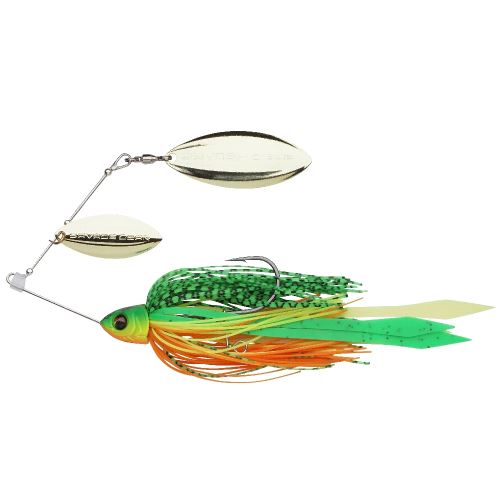 Savage Gear Blyskáč Spinnerbait Da Lil Bush Firetiger