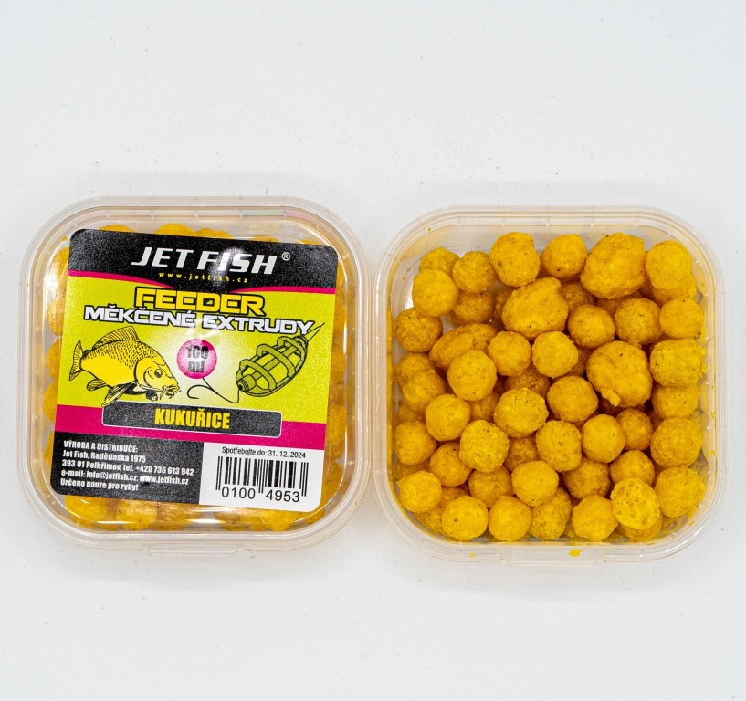 Jet fish mäkčené extrudy 100 ml - kukurica