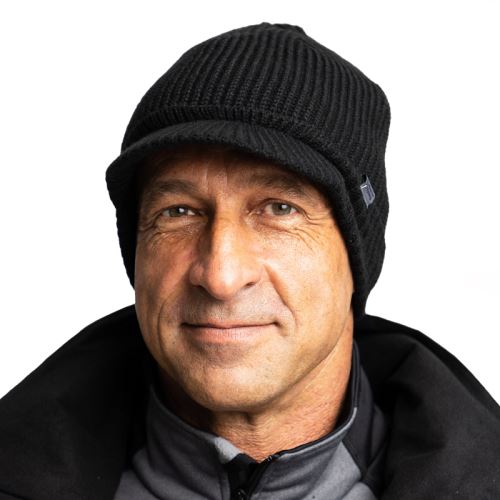 Adventer & Fishing Pletená Čiapka So Šiltom Black